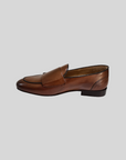 PRIMO EREDE - Slippers con fibbie pelle Cuoio