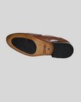 PRIMO EREDE - Slippers con fibbie pelle Cuoio