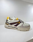 C.N.C Costume National - Pelle Bianco + Bordeaux/Giallo