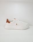 RALPH LAUREN - RLITE COURT OffWhite/Cuoio
