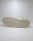 BRIAN MILLS - 585A Pelle Bianco/Camoscio Tortora