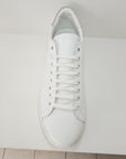 LUXURY - Art. 2999 Pelle Bianco toppone Grigio camoscio
