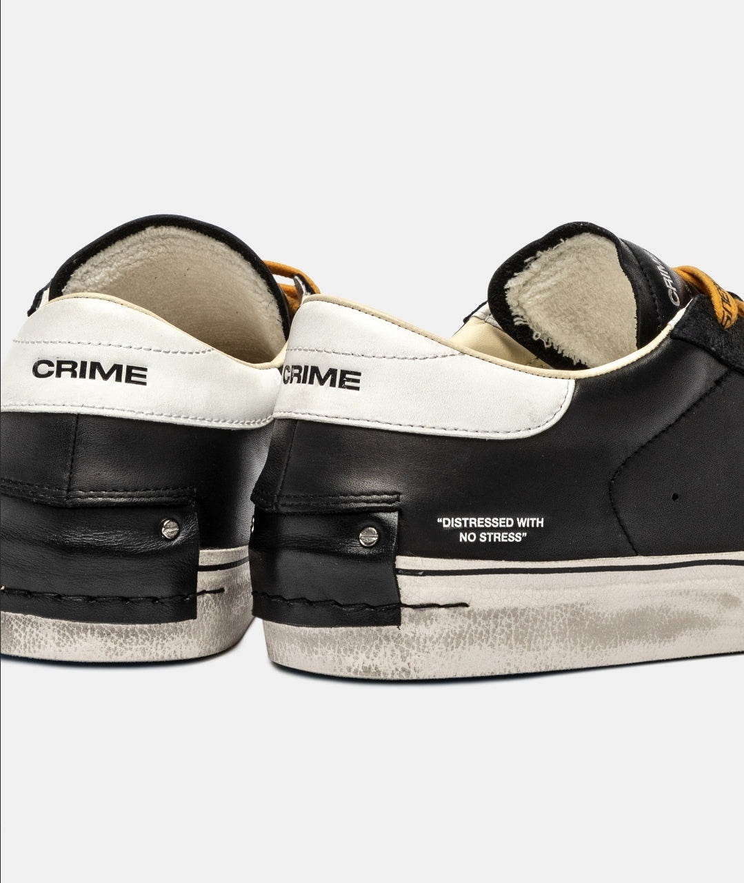 CRIME LONDON - DISTRESSED 2.0 DUSKY BLACK