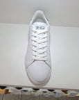 RALPH LAUREN Polo - Pelle Bianco Logo Verde