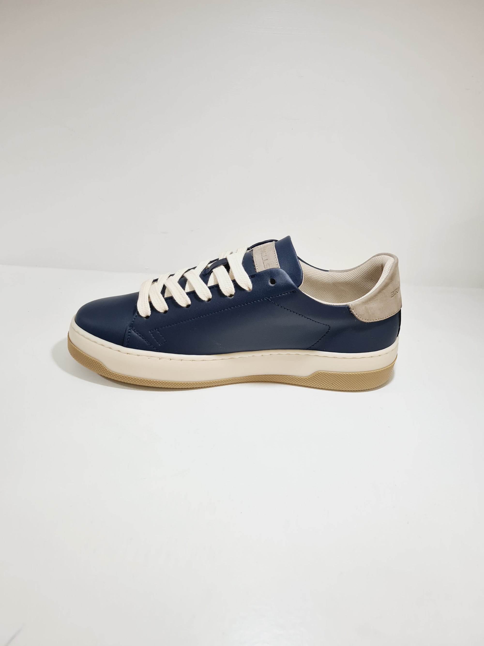 BRIAN MILLS - ERIK 568 BLU Nabuk Sabbia