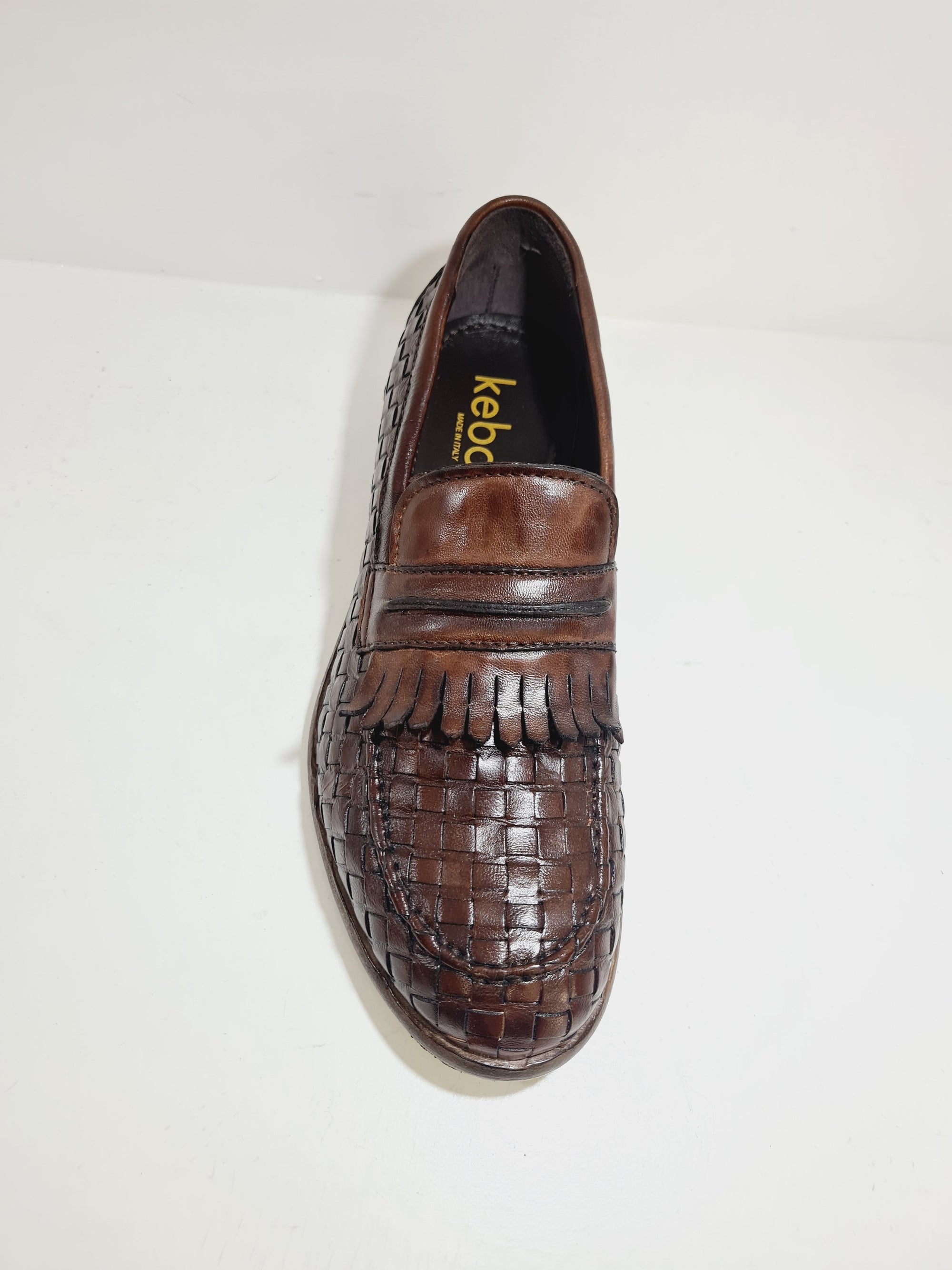 KEBO - NA 5045 Intrecciato Cuoio