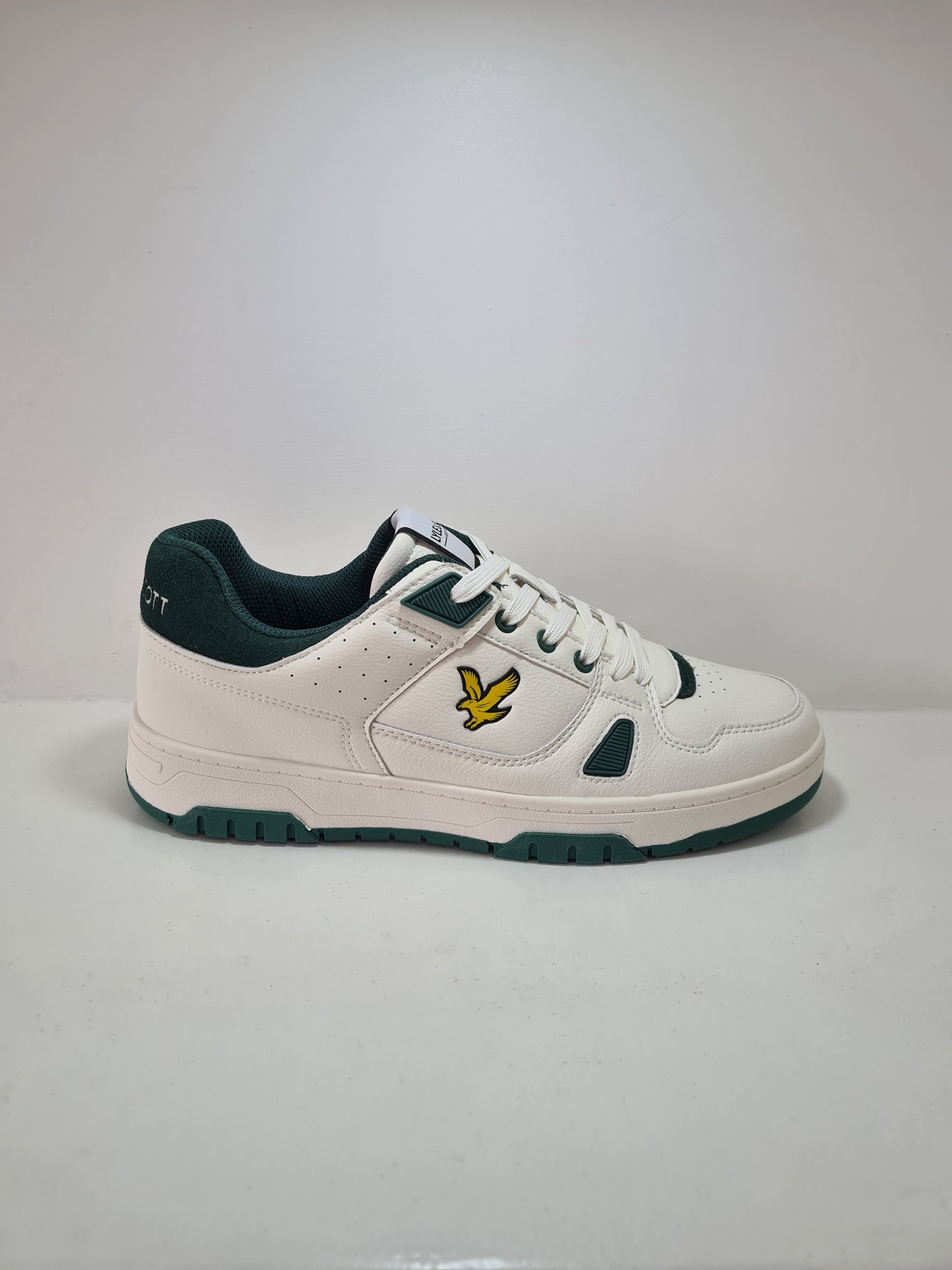 LYLE & SCOTT - EVANTON 848 OFF WHITE GREEN