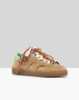 SANTHA - LOVE PARK Suede Castagna