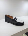 PRIMO RADO - DALLAS Pelle Bicolor Nero/Bianco