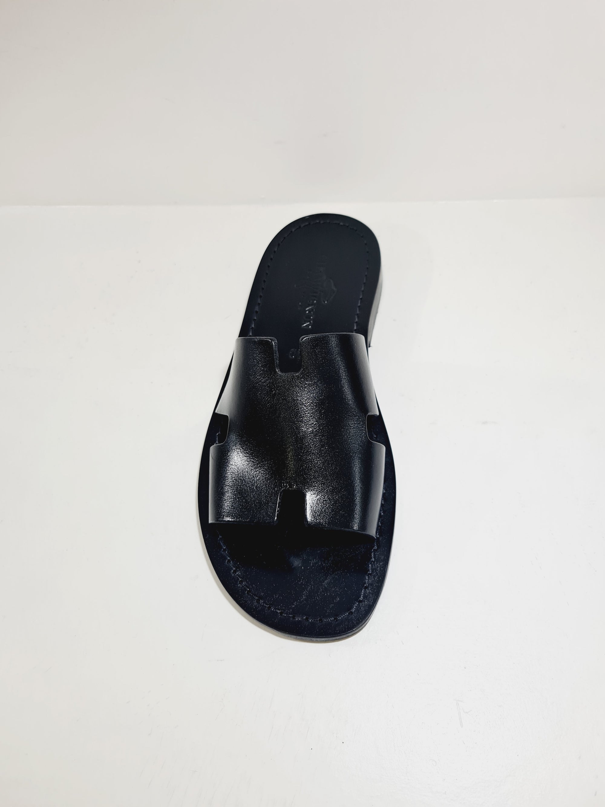 Sandalo Artigianale - H.25 Pelle Nero