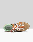 SANTHA - LOVE PARK Suede Castagna