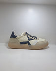 ALEXANDER SMITH X - OCEAN Pelle Beige e Camoscio Tortora