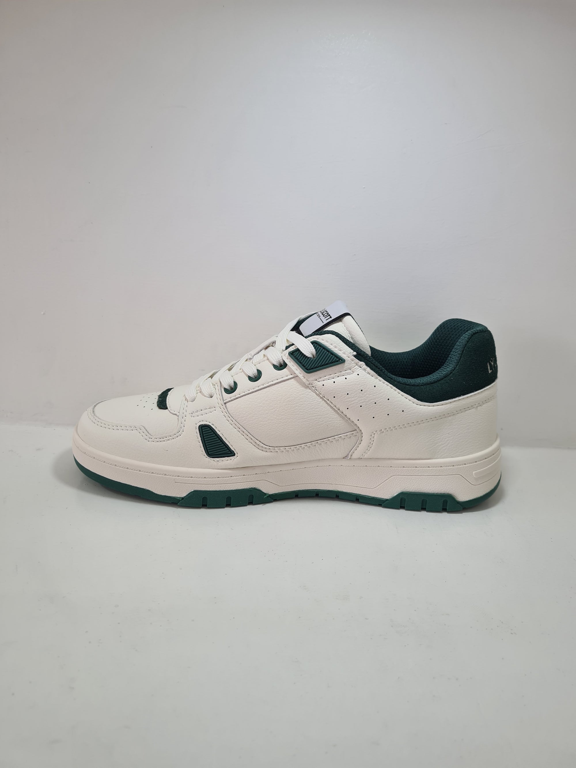 LYLE & SCOTT - EVANTON 848 OFF WHITE GREEN