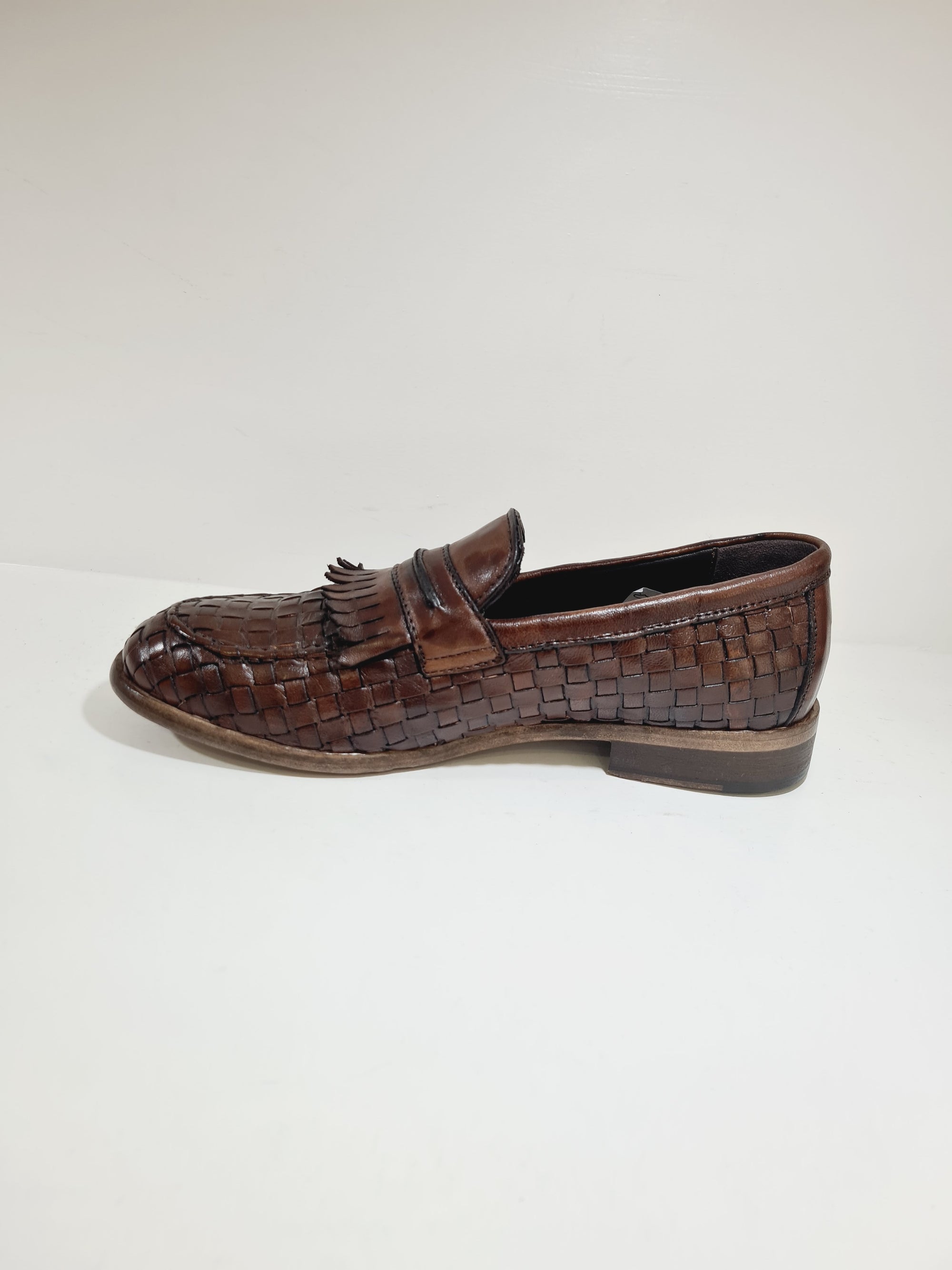 KEBO - NA 5045 Intrecciato Cuoio