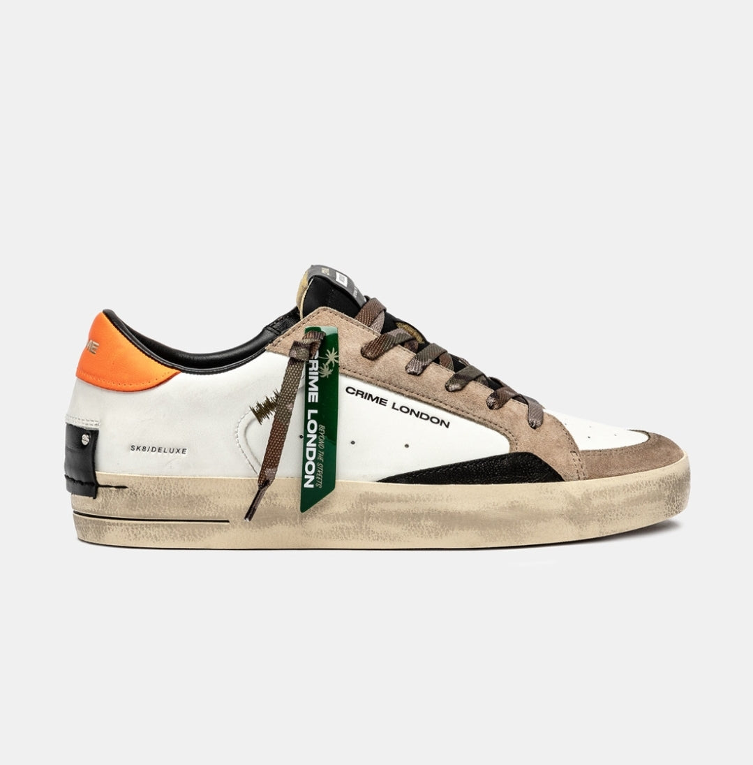 CRIME LONDON - SK8 DELUXE BURNT CAMO