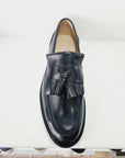 SORRENTINO Line - C346 Mocassino frangia e nappine Pelle Nero