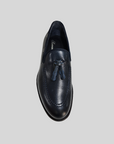 SORRENTINO Line - ELE MP Mocassino con nappine Pelle Blu