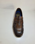 Fratelli RENNELLA 1935 - 8075 Mocassino pelle arricciata capra cuoio