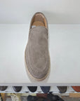 LUXURY - Espadrillas Camoscio Tortora