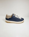 BRIAN MILLS - ERIK 568 BLU Nabuk  Sabbia