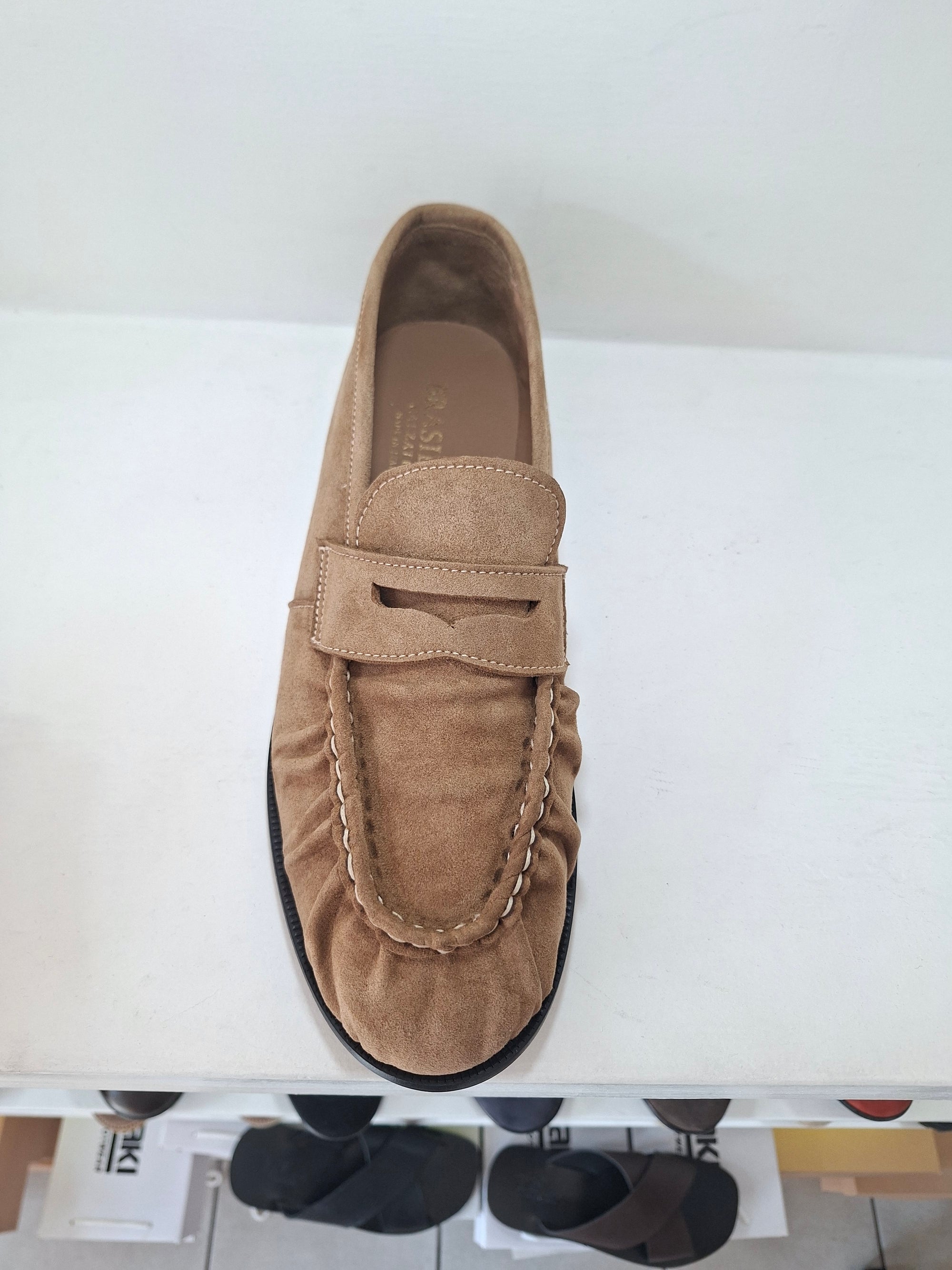 BRASILESE - 12683 Velour Cuoio stropicciato