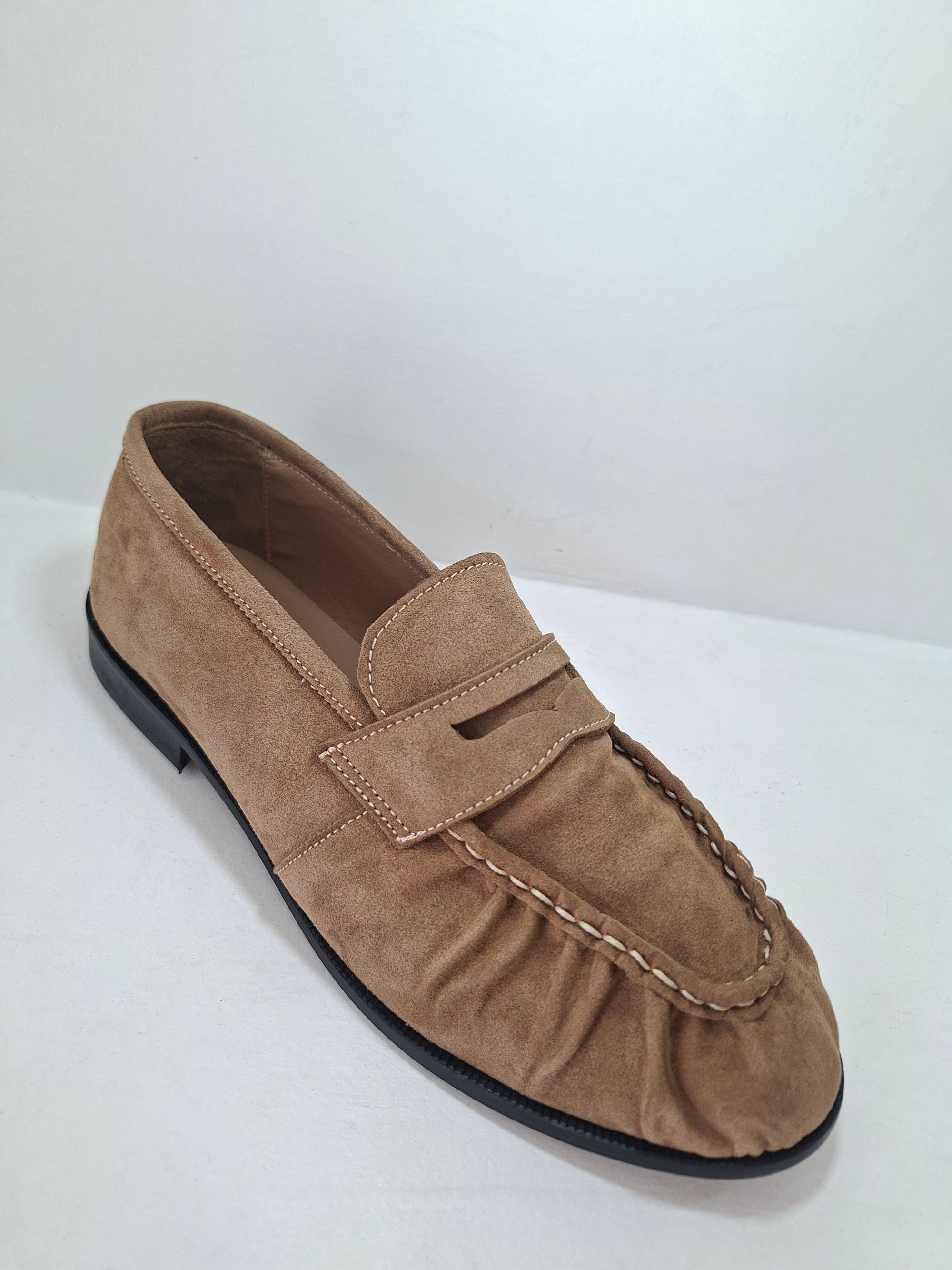 BRASILESE - 12683 Velour Cuoio stropicciato