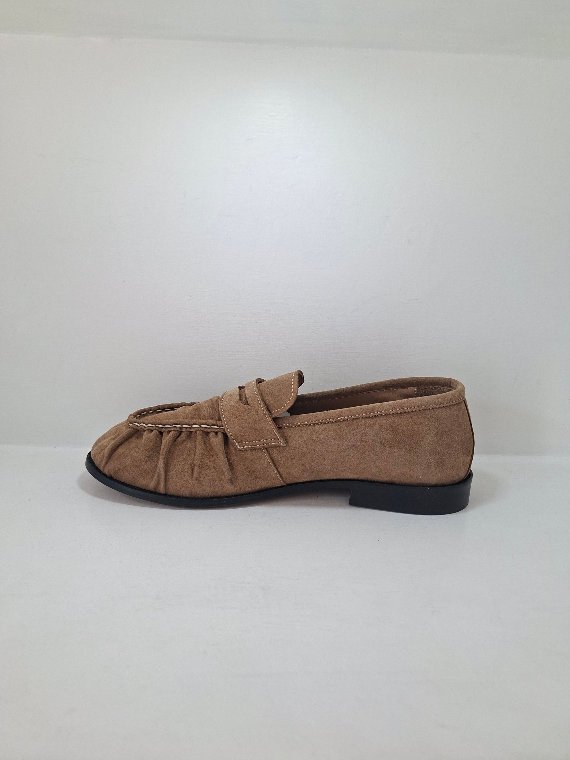 BRASILESE - 12683 Velour Cuoio stropicciato