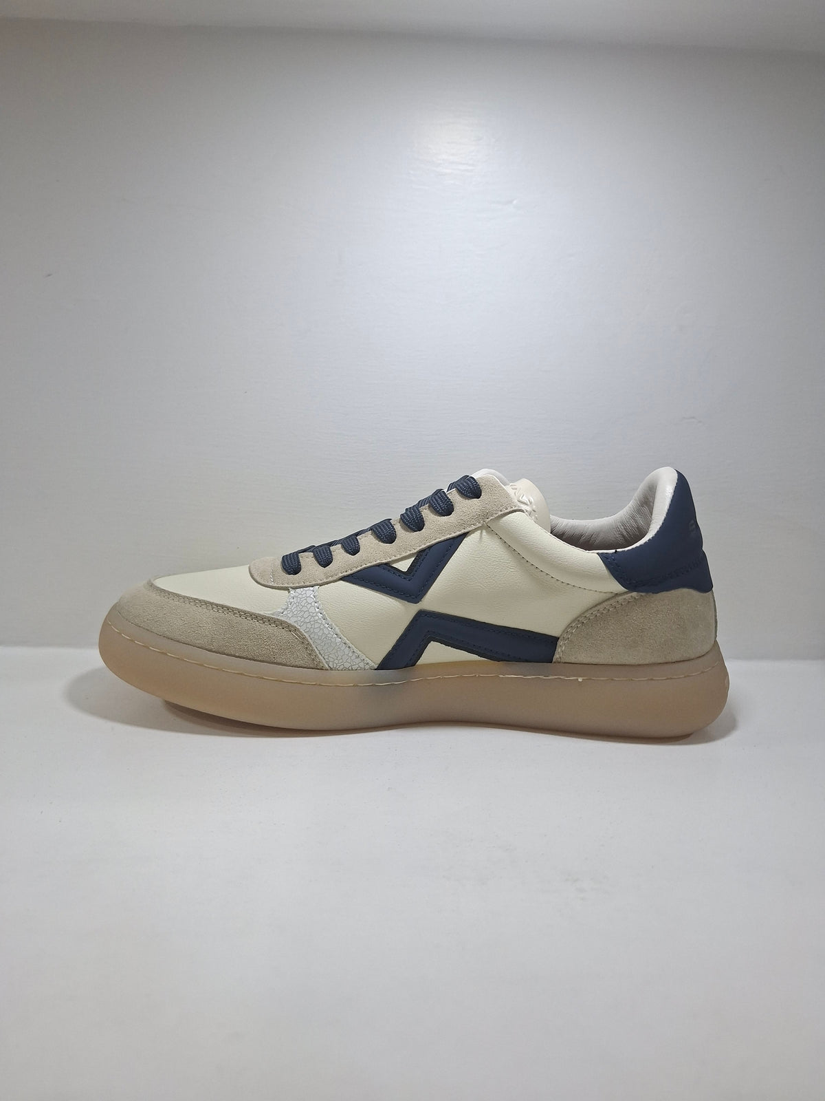 ALEXANDER SMITH X - OCEAN Pelle Beige e Camoscio Tortora