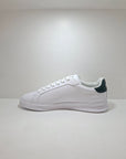 RALPH LAUREN Polo - Pelle Bianco Logo Verde