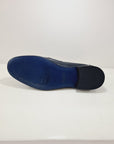 GASPARE GABRIELI - 027CU Pelle Blu  Doppia Fibbia