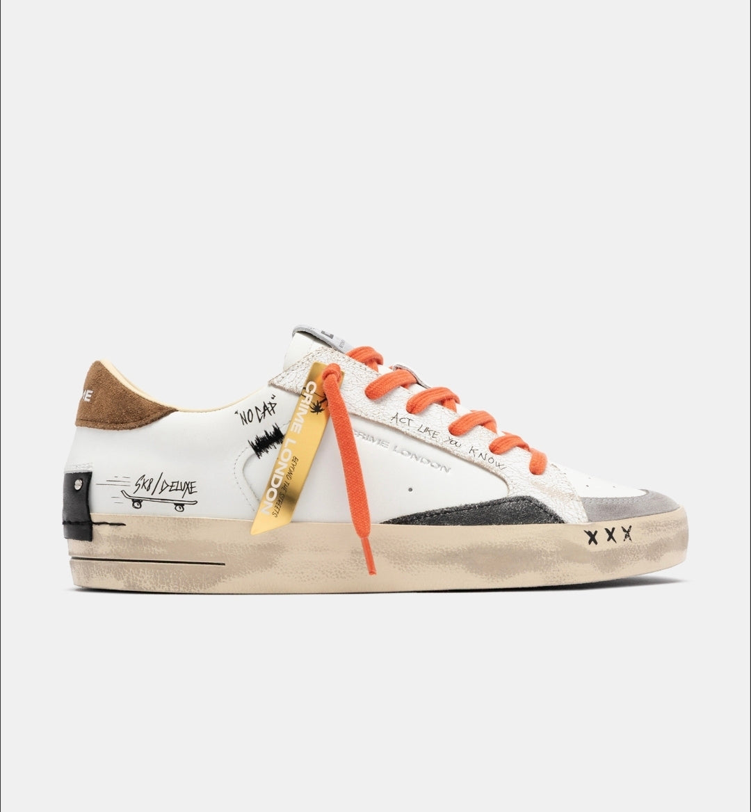 CRIME LONDON - SK8 DELUXE Orange Flame