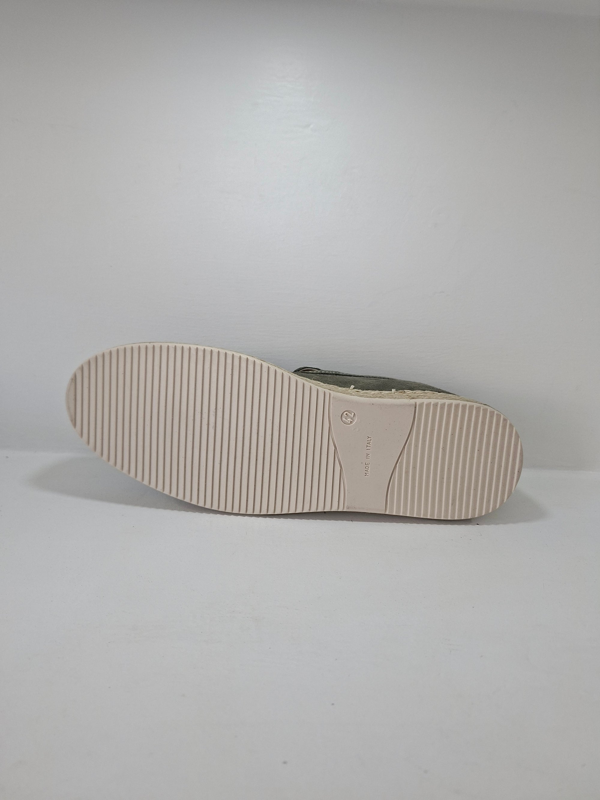 LUXURY - Espadrillas Camoscio Verde