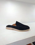 Lavorazione Artigianale - Sabot LP Camoscio Nero