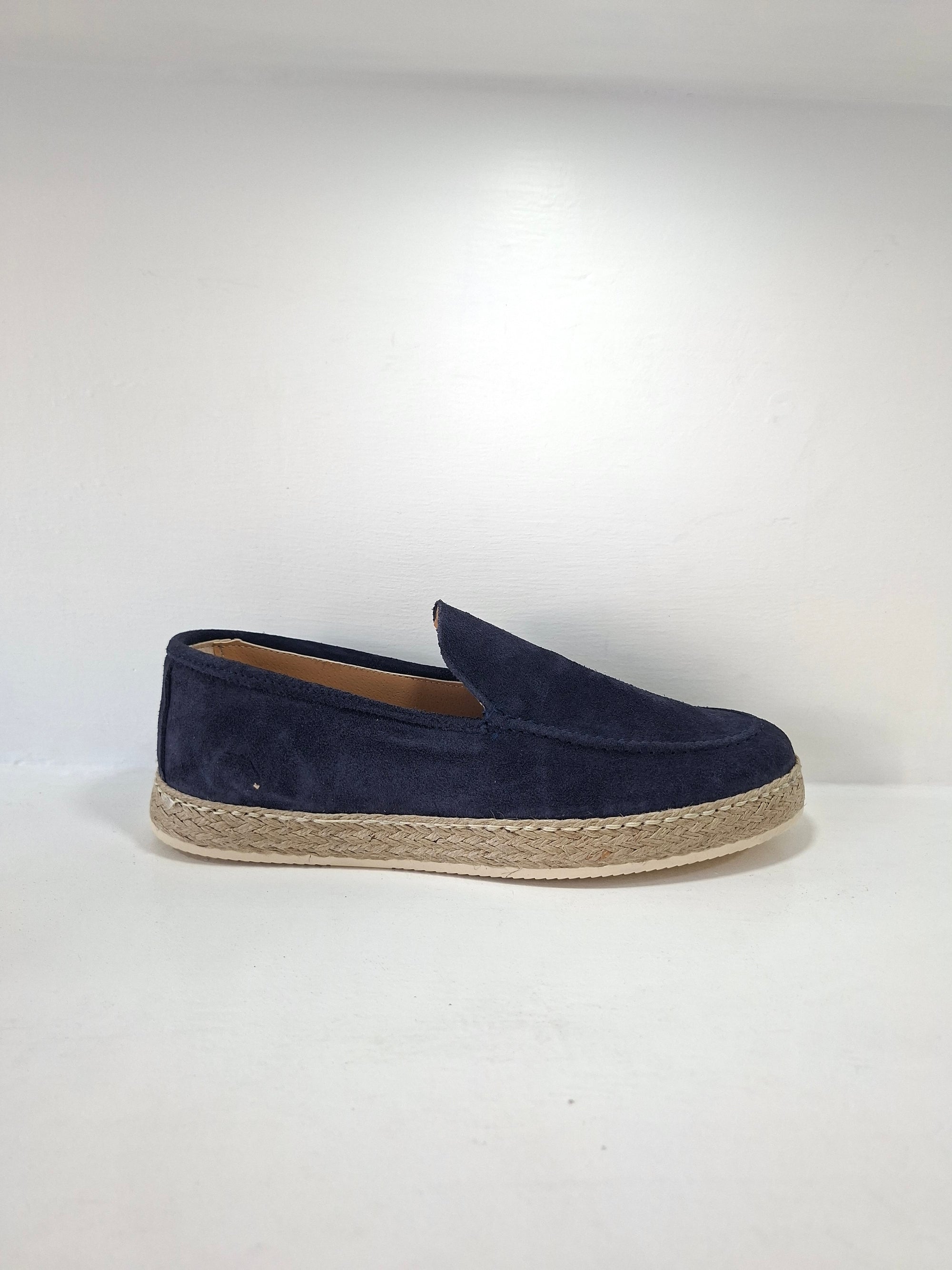LUXURY - 3158 Espadrillas Camoscio Blu