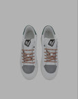DRUDD - D310  Leather Bianco/Verde