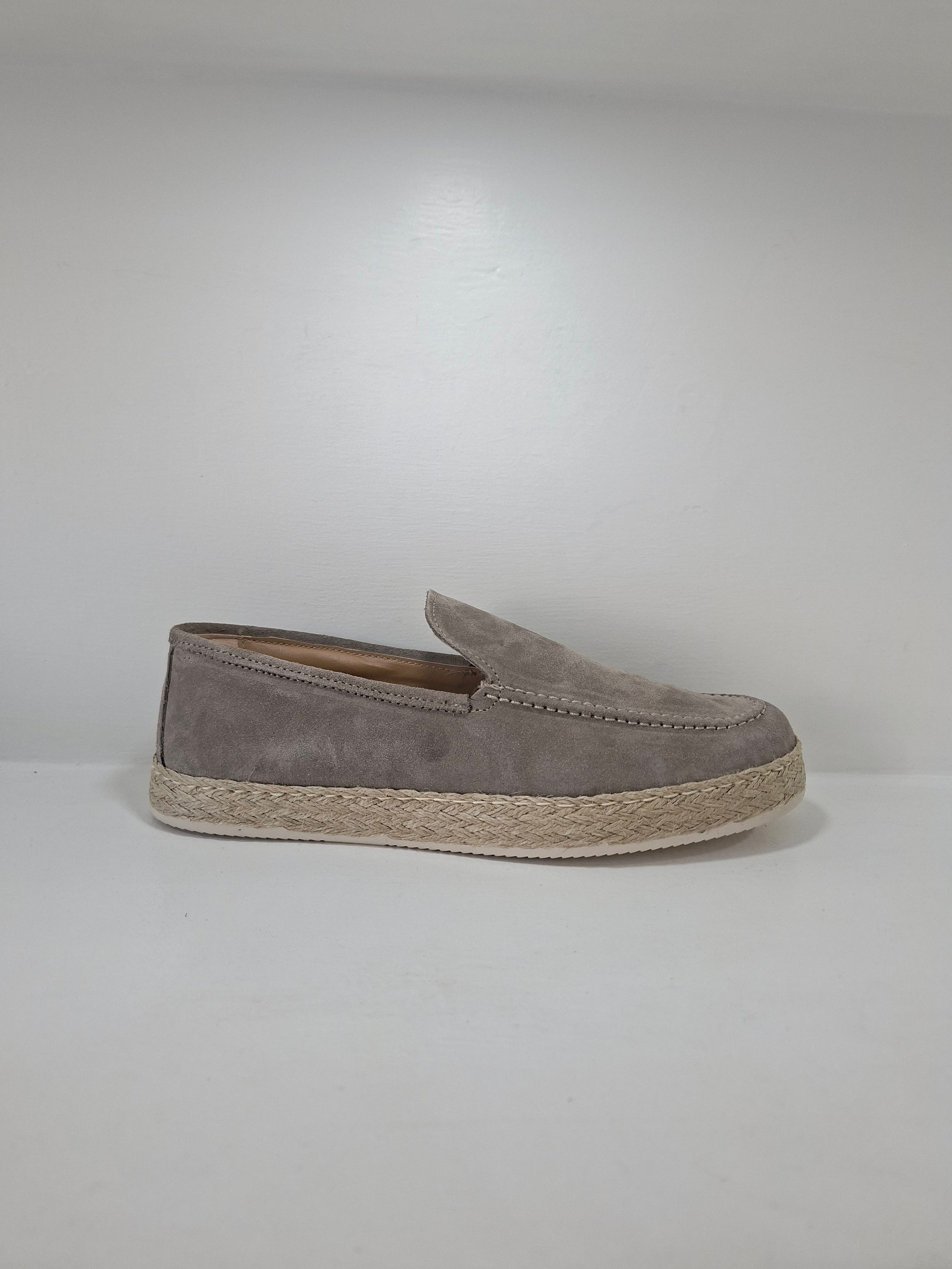 LUXURY - Espadrillas Camoscio Tortora