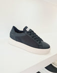Y 2 - 9026 Pelle Nero / Canvas Nero