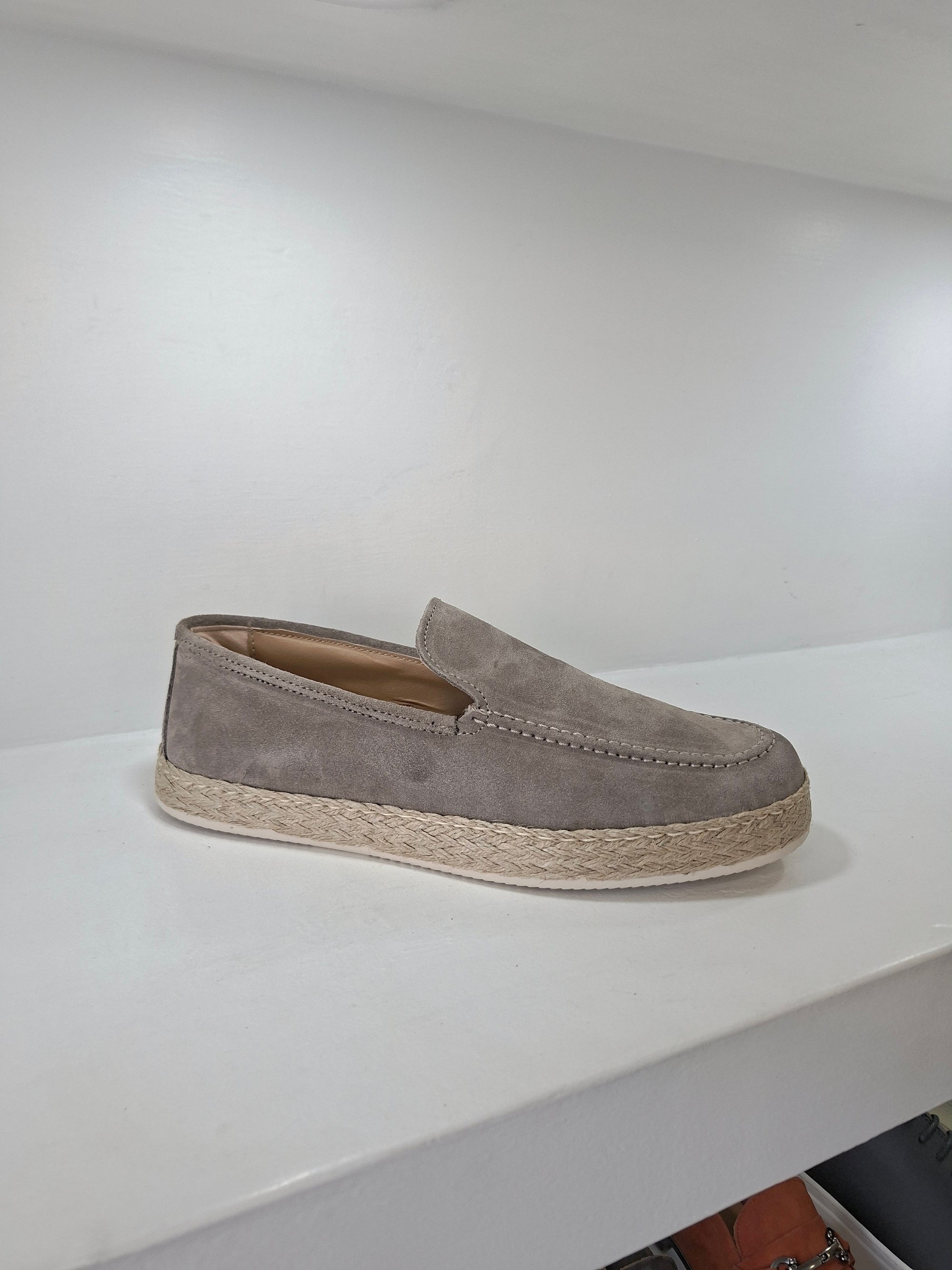 LUXURY - Espadrillas Camoscio Tortora