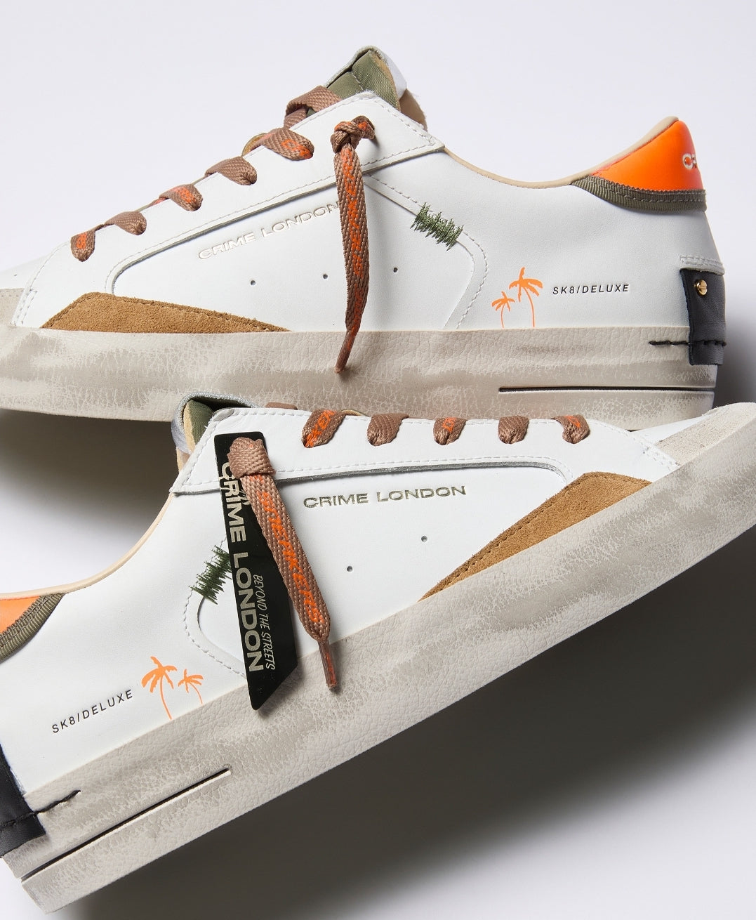 CRIME LONDON - SK8 DELUXE AMBER TANGERINE