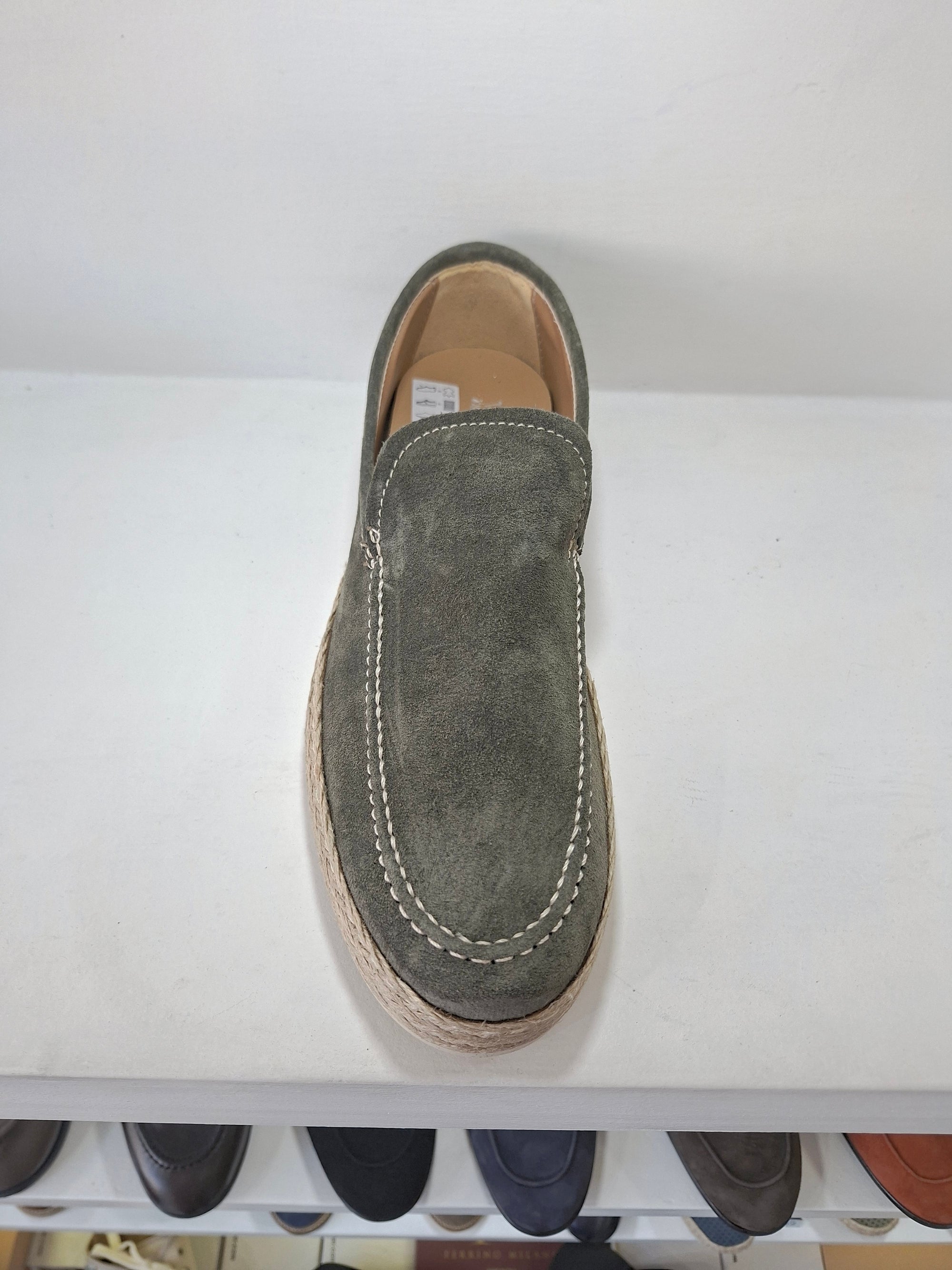 LUXURY - Espadrillas Camoscio Verde