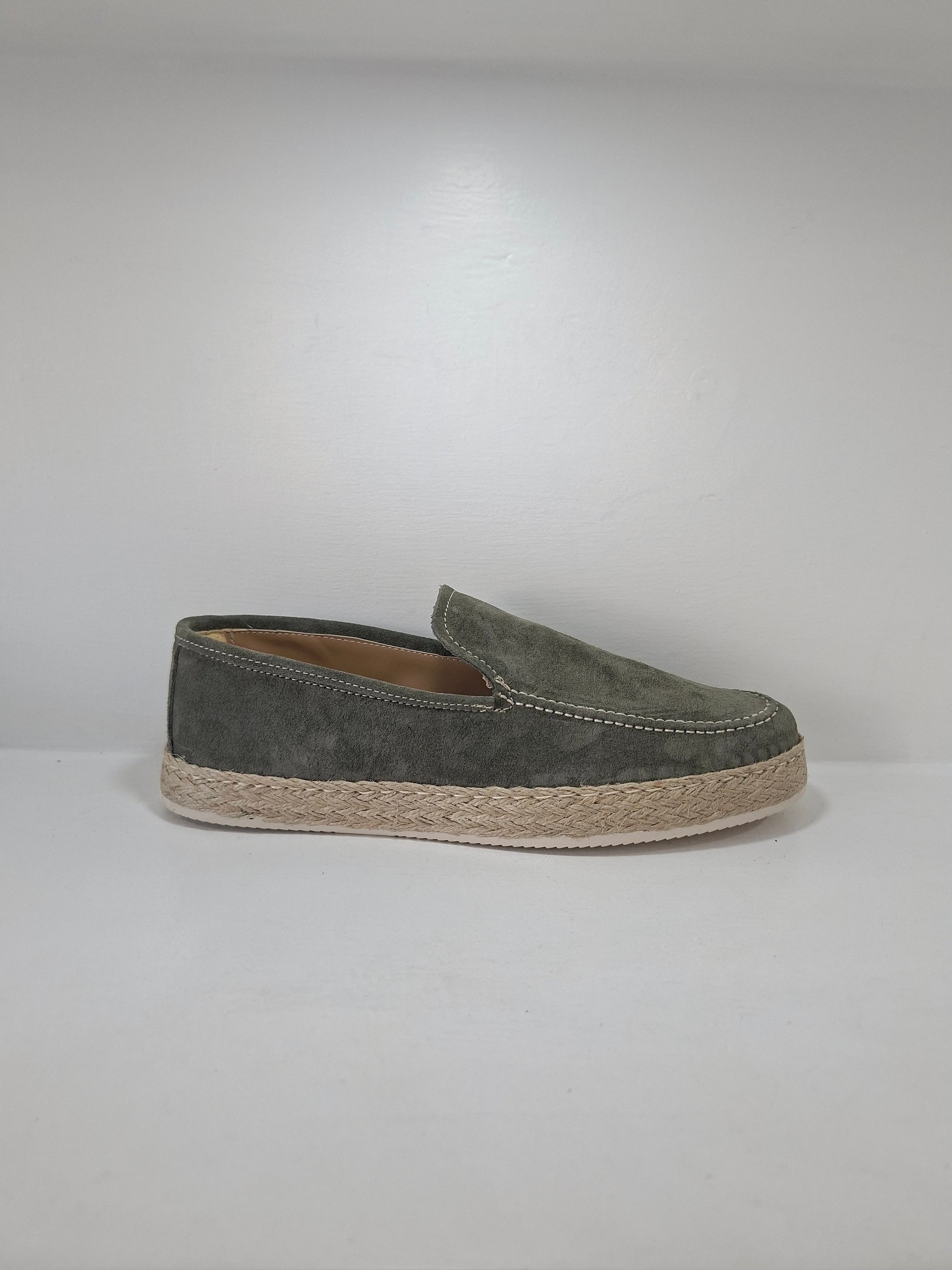 LUXURY - Espadrillas Camoscio Verde