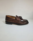 C346 - College Frangia e nappine Pelle Legno