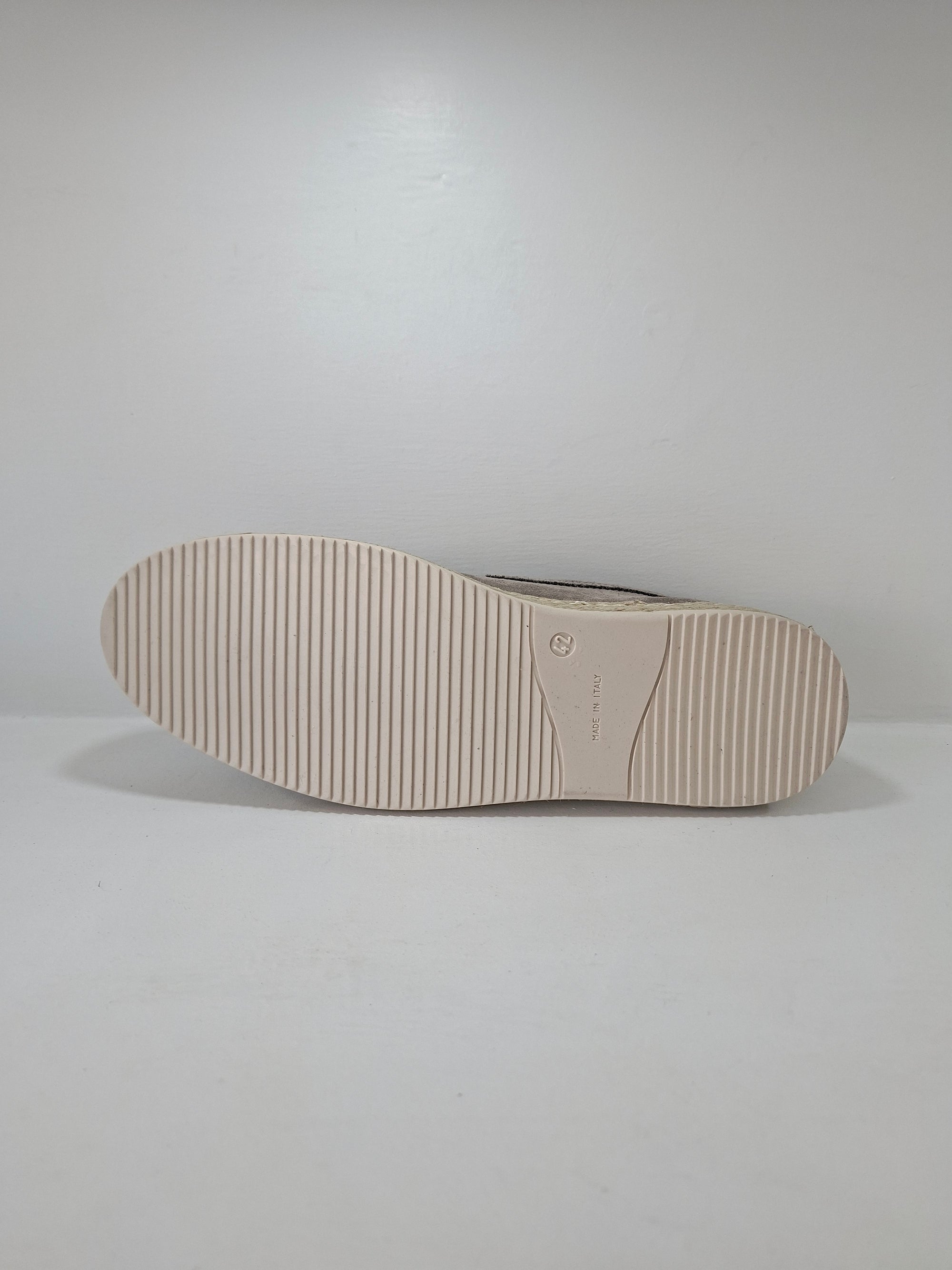 LUXURY - Espadrillas Camoscio Tortora