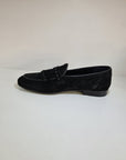 FERRINO Milano - Slippers con borchie camoscio Nero