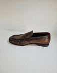 Fratelli RENNELLA 1935 - 8075 Mocassino pelle arricciata capra cuoio