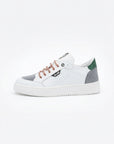 DRUDD - D310  Leather Bianco/Verde
