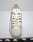 BRIAN MILLS - 585A Pelle Bianco/Camoscio Tortora
