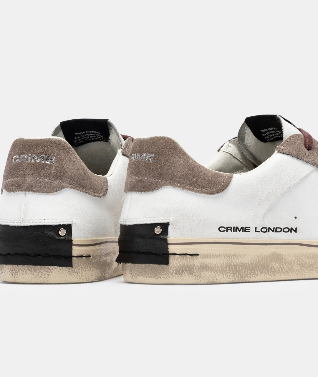 CRIME LONDON - DECONSTRUCTED Charcoal Fade