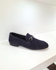 BRAWN'S - 8357 BLU Capra scamosciata