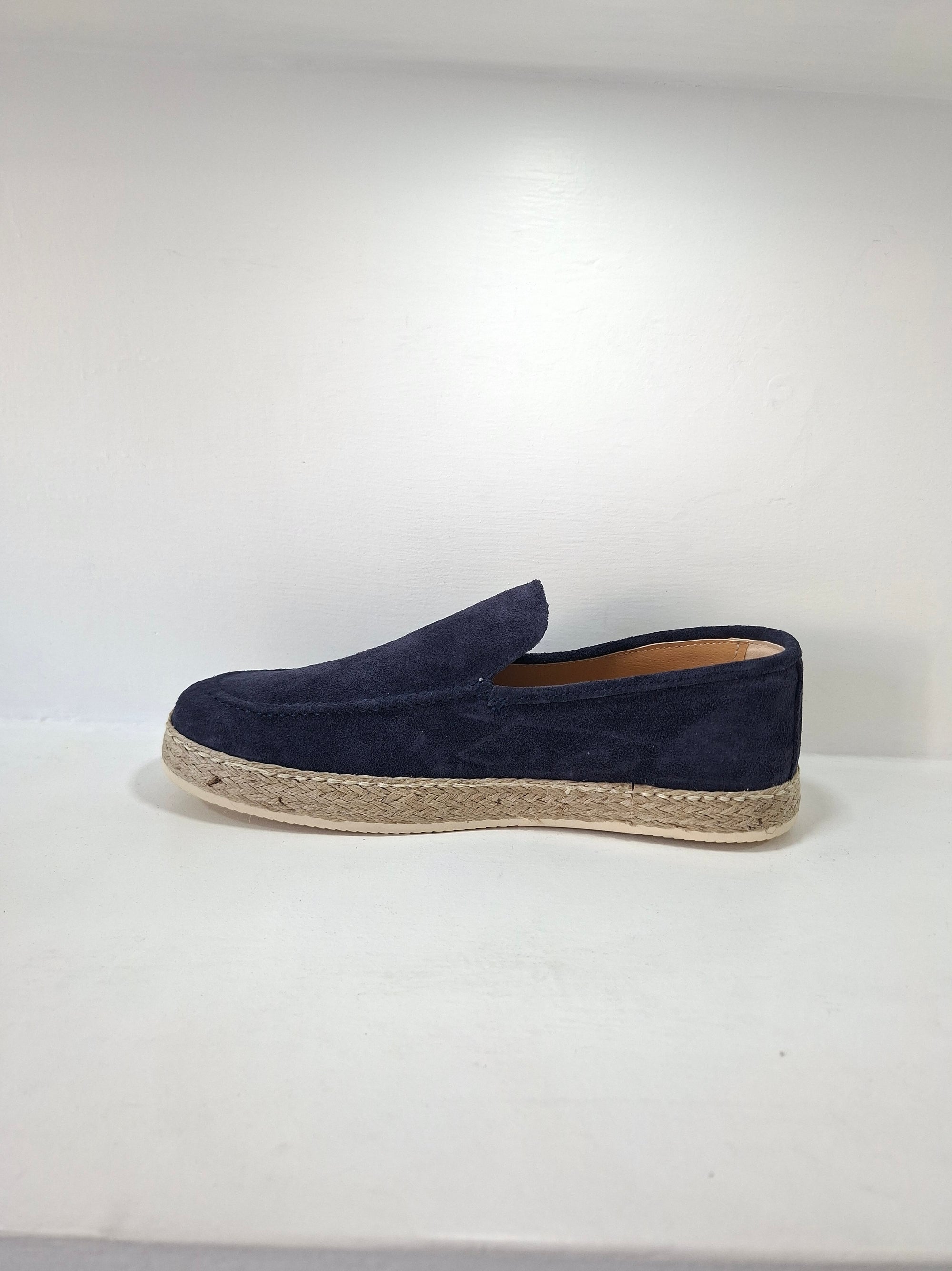 LUXURY - 3158 Espadrillas Camoscio Blu
